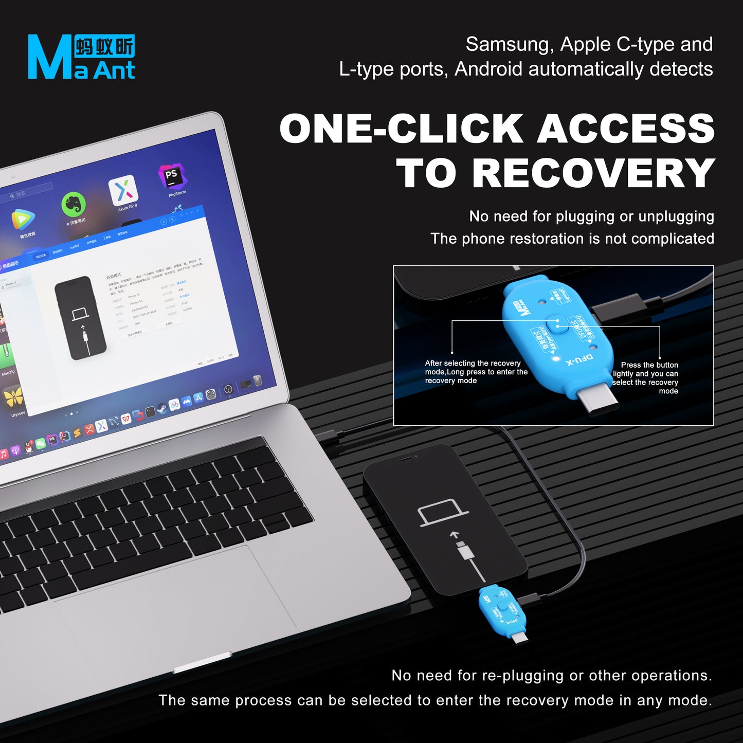 MaAnt DFU-X Flashing Device