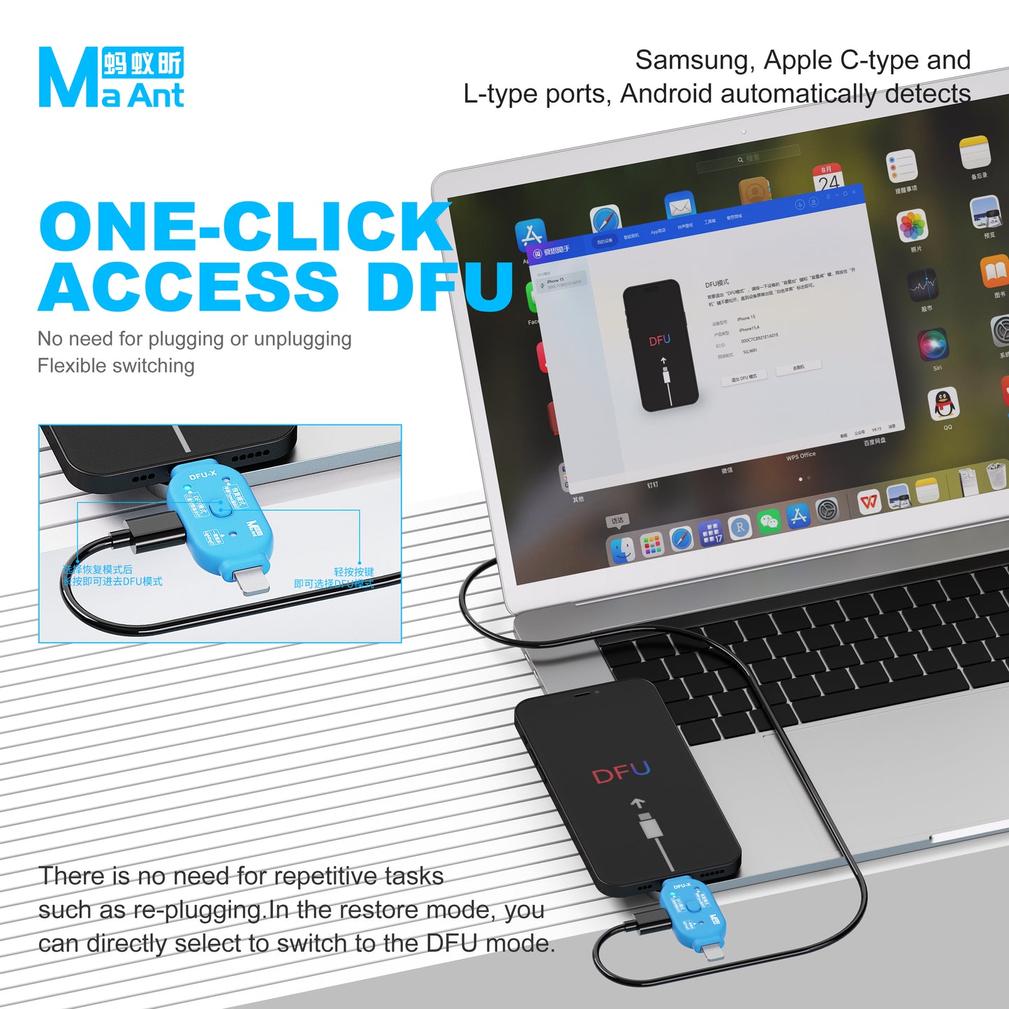 MaAnt DFU-X Flashing Device