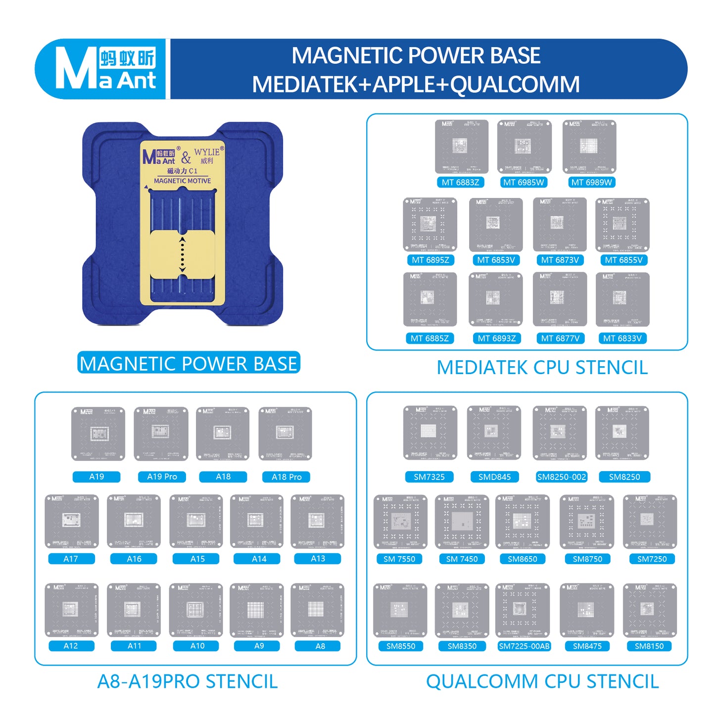 MaAnt Magnetodynamic Tin Planting Platform