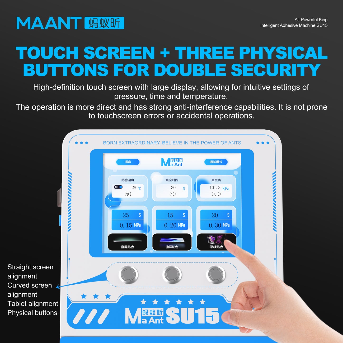 MaAnt SU15 All-Powerful King Intelligent Adhesive Bonding Machine