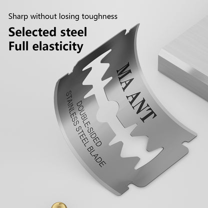 MaAnt Stainless Steel Double-Sided Blade