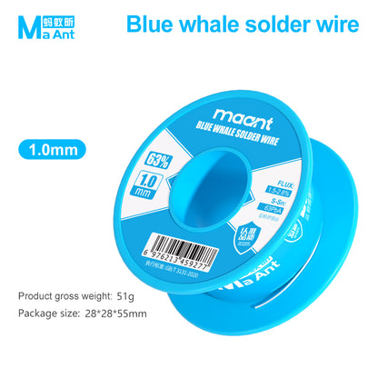 MaAnt Blue Whale Solder Wire