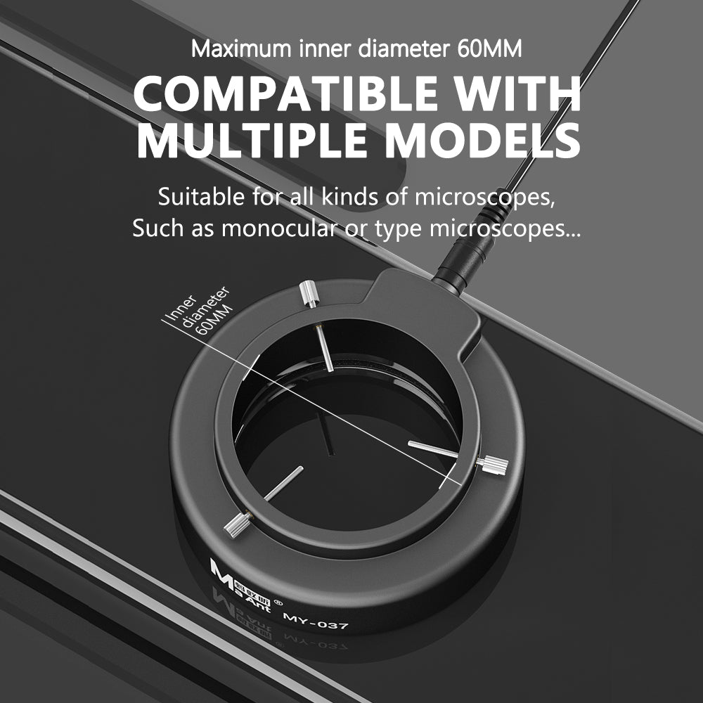 MaAnt MY037 LED Microscope Dust Mirror Light Source