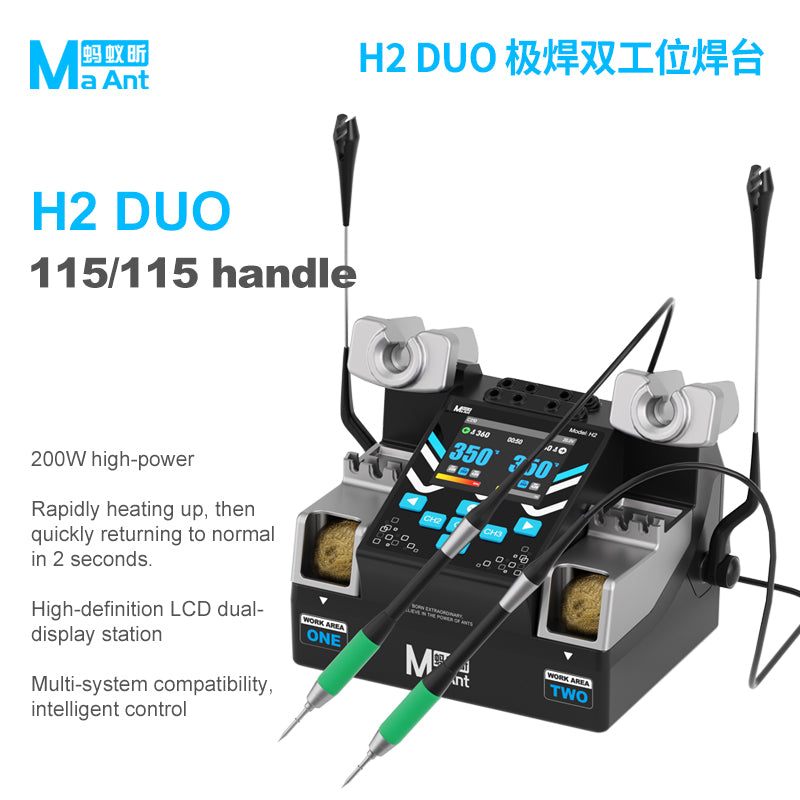 MaAnt H2 DUO Dual-Station Welding Workbench