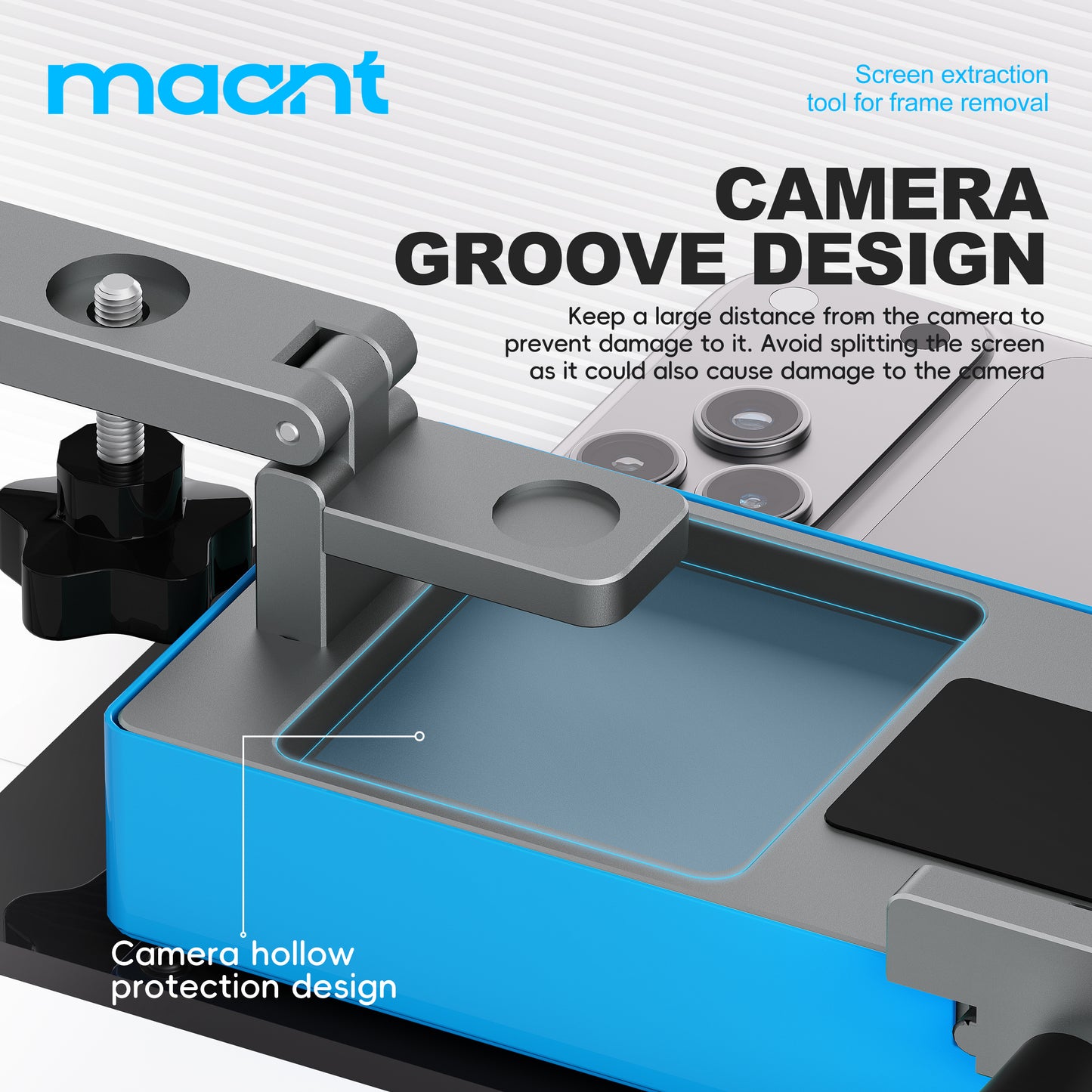 MaAnt QP-3 The Large  Blue Bee Screen Removal Tool