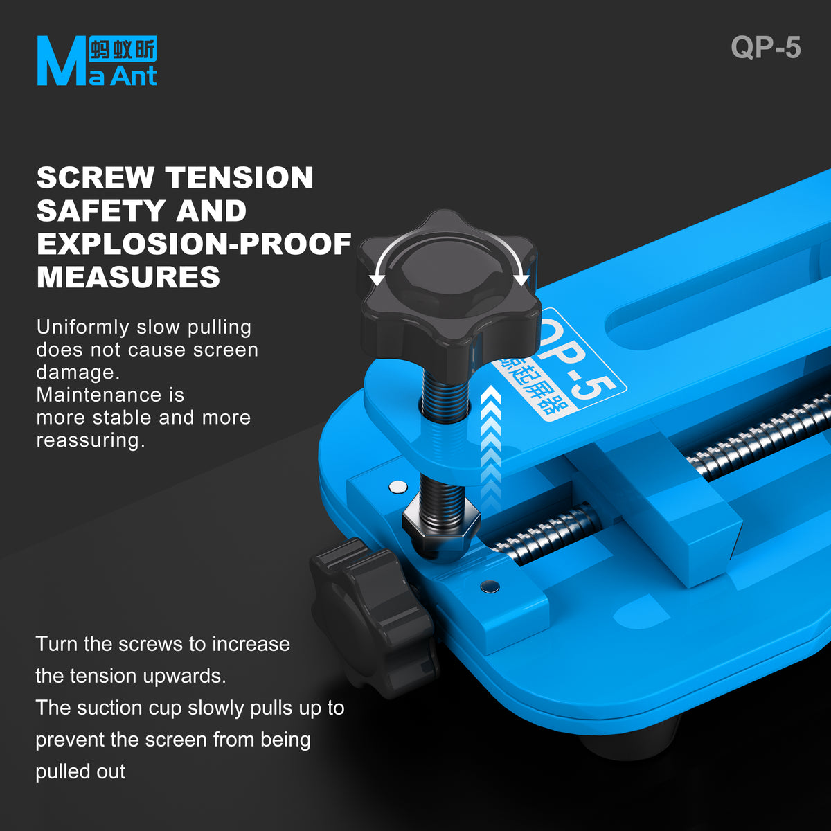 MaAnt QP-5 Blue Whale Non Heating Screen Protector
