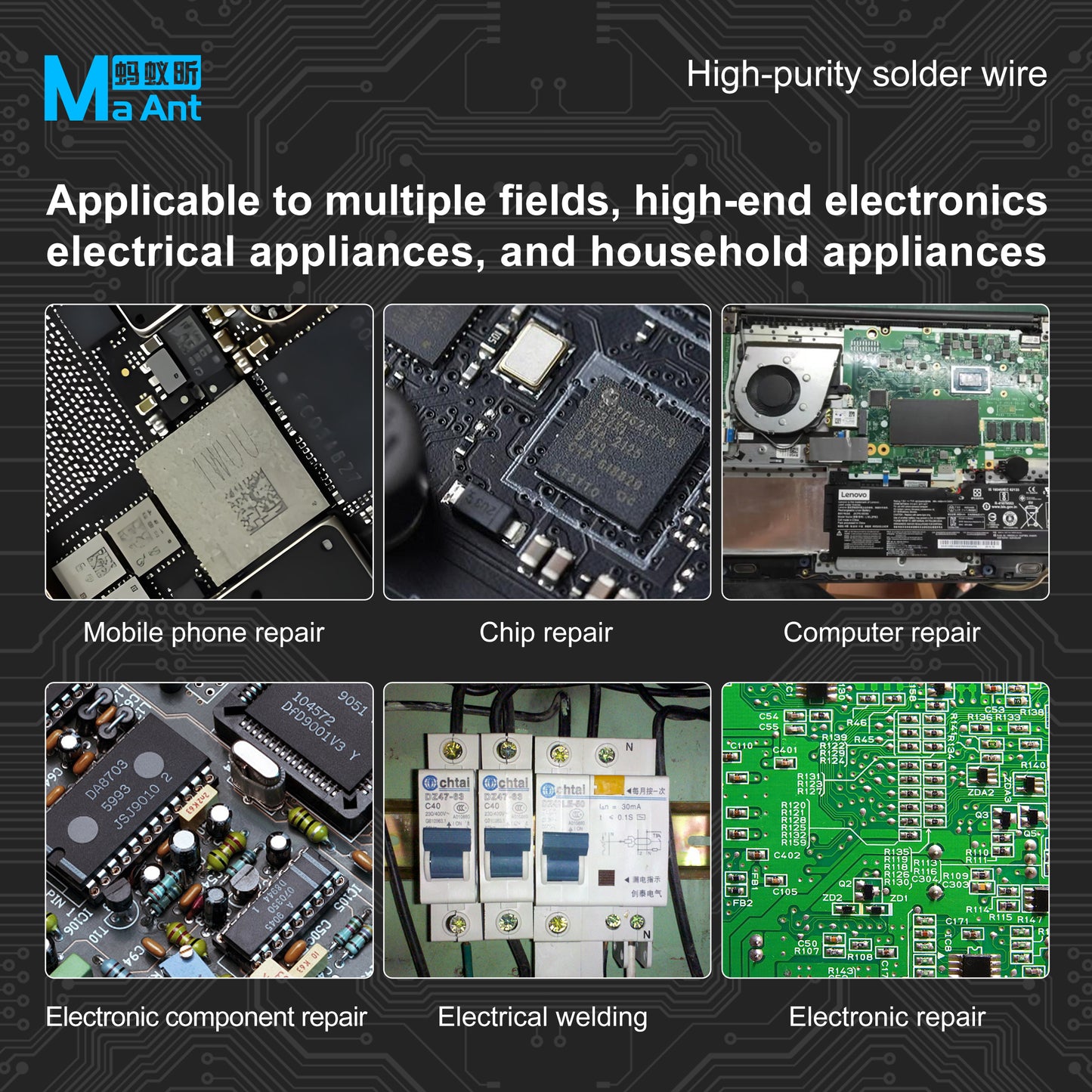 MaAnt Blue Whale Solder Wire