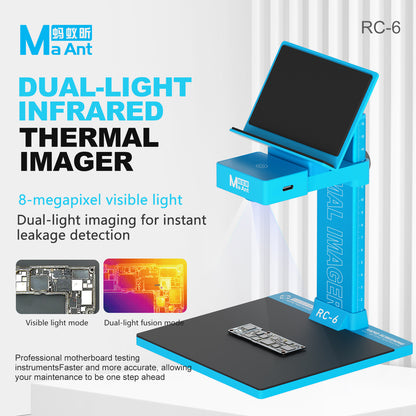 MaAnt RC-6 Dual-Light Infrared Thermal Imaging Analyzer
