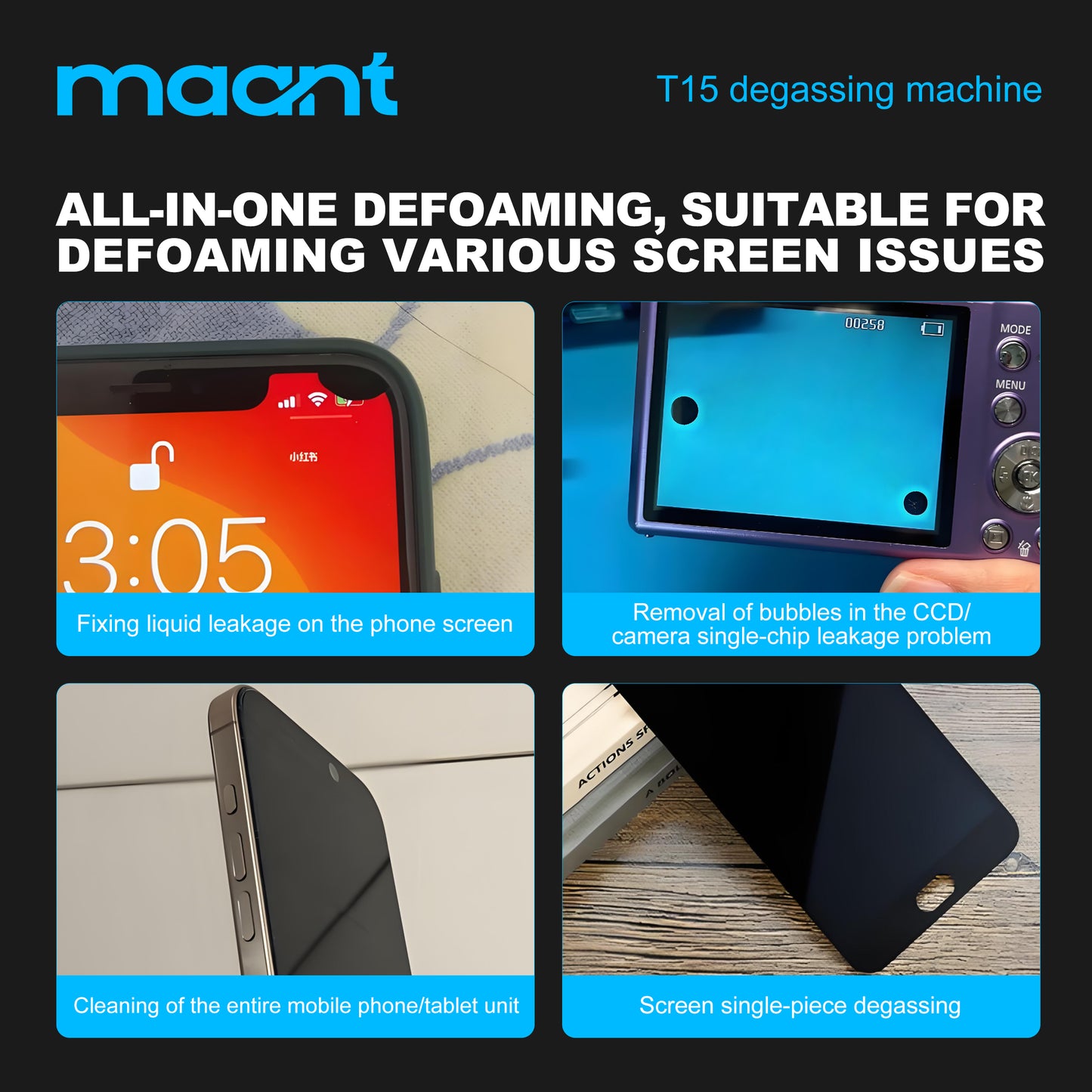 MaAnt T15 ALL-IN-ONE Degassing Machine