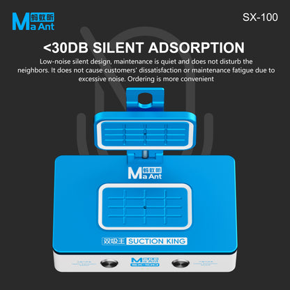 MaAnt SX-100 Double Suction King Screen Alinger