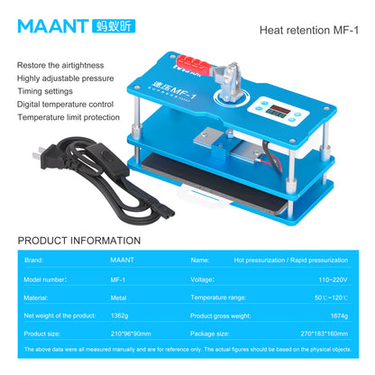 MaAnt MF-1 Intelligent Automatic Pressure Maintenance Platform