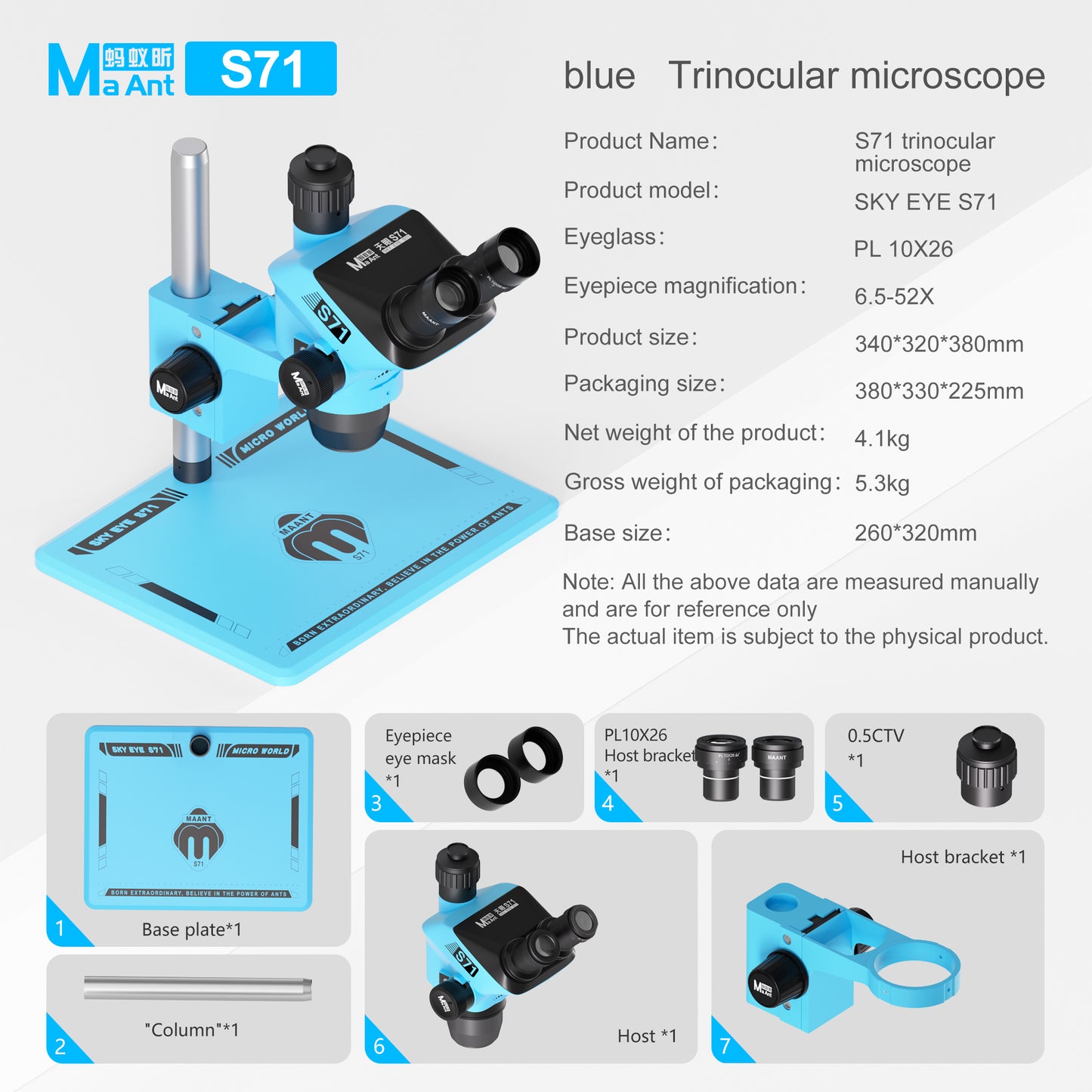 MaAnt TianYan S71 Microscope