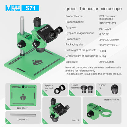 MaAnt TianYan S71 Microscope