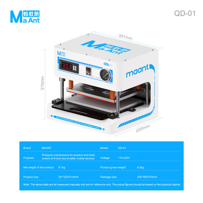 MaAnt QD-01 Pneumatic Pressure Holding Fixture