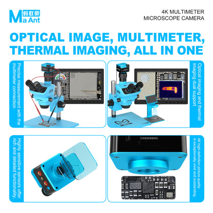 XJ-5 4K Multi-Function Multimeter Camera