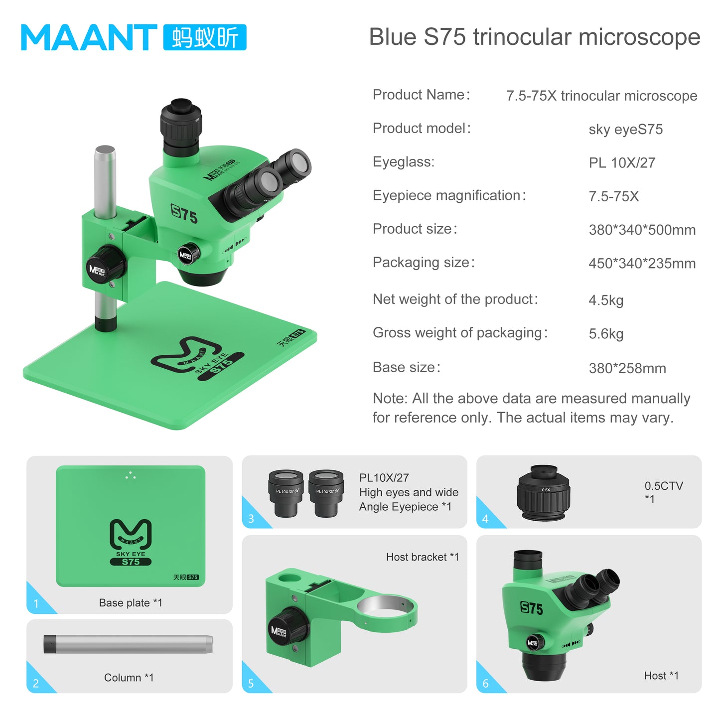 MaAnt TianYan S75 Microscope