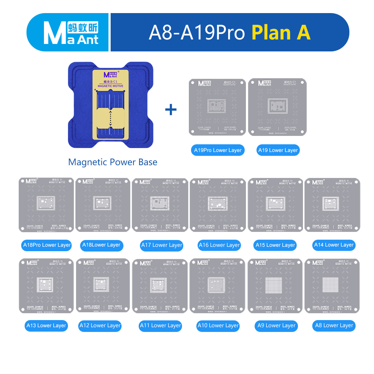 MaAnt Magnetodynamic Tin Planting Platform