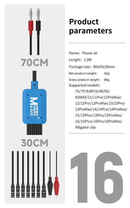 MaAnt 1 Drag 8 Flat Fruit Boot Cable