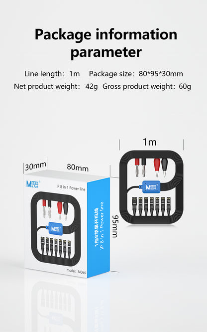 MaAnt 1 Drag 8 Flat Fruit Boot Cable
