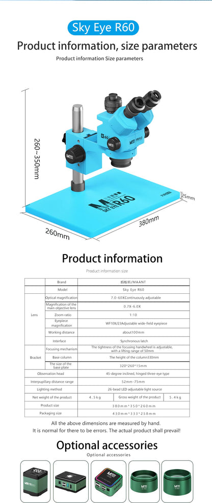 MaAnt R60 Microscope