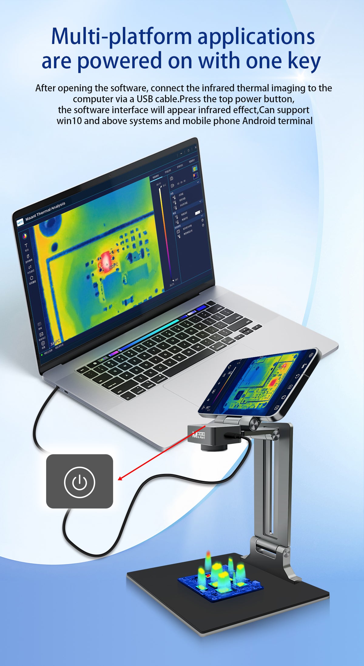 MaAnt RC-3 Infrared Thermal Imaging Analyzer