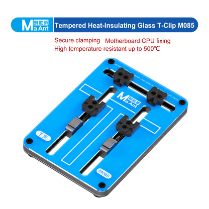 MaAnt M085 Tempered Heat-Insulating Glass T-Clip