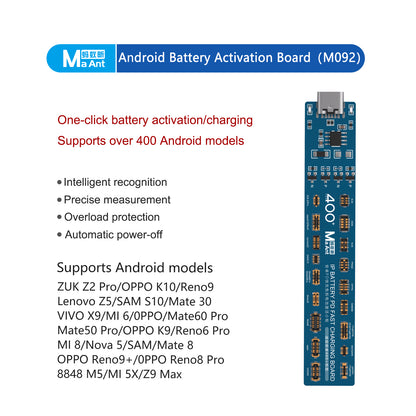 MaAnt Battery Activation Board