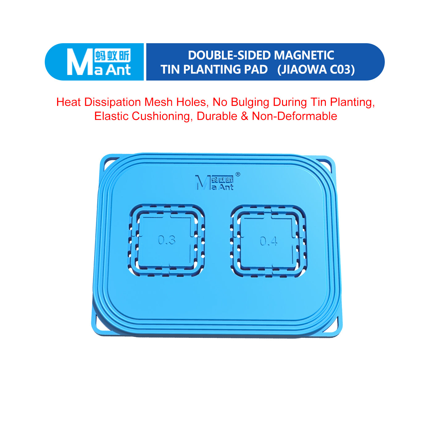 MaAnt JIAOWA C03 Double-Sided Magnetic Tin Plating Pad