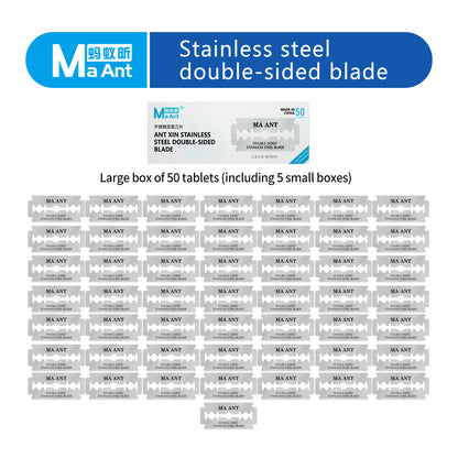 MaAnt Stainless Steel Double-Sided Blade