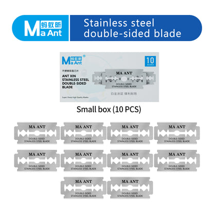 MaAnt Stainless Steel Double-Sided Blade