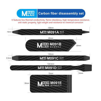 MaAnt Carbon Fiber Disassembly Set
