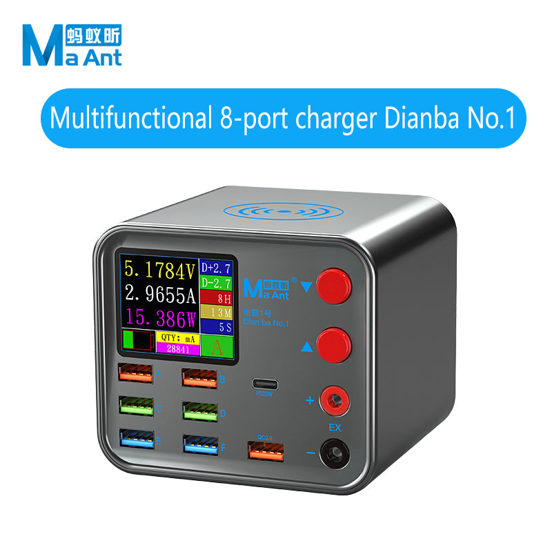 MaAnt Multifunctional 8-port Charger Dianba No.1