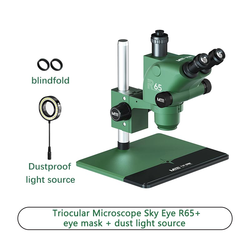 MaAnt R65 Trinocular Microscope