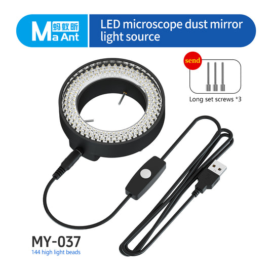 MaAnt MY037 LED Microscope Dust Mirror Light Source